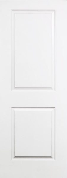 Masonite 2-Panel Carrera Square Top Interior Door | Straight Line