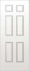 Masonite 2-Panel Carrera Square Top Interior Door | Straight Line