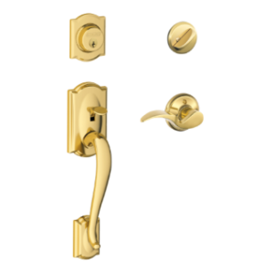 Schlage Camelot F58 Active Handleset (Various Finishes)
